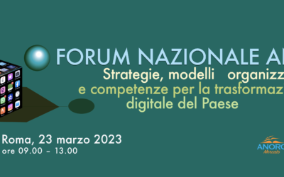 FORUM NAZIONALE di ANORC – 23 marzo 2023