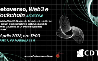 Seminario “Metaverso, Web3 e Blockchain” 