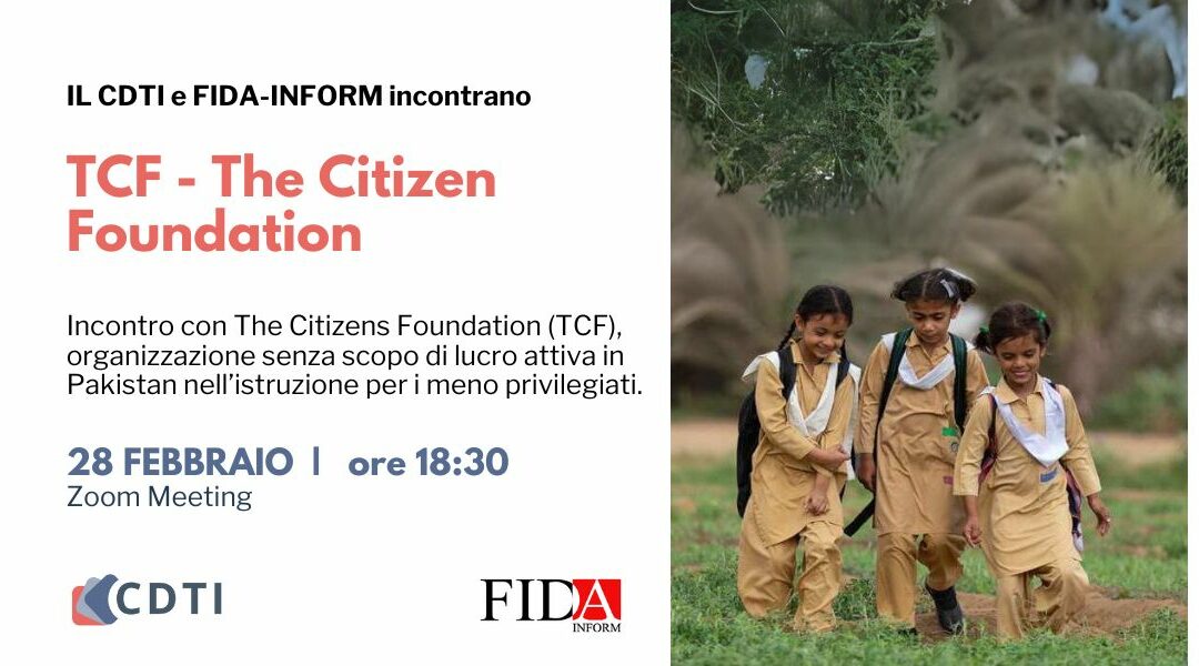 Il CDTI e FIDA-INFORM incontrano TCF (The Citizens Foundation)