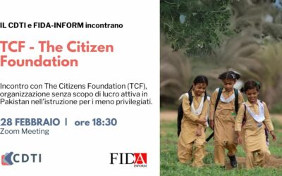 Il CDTI e FIDA-INFORM incontrano TCF (The Citizens Foundation)