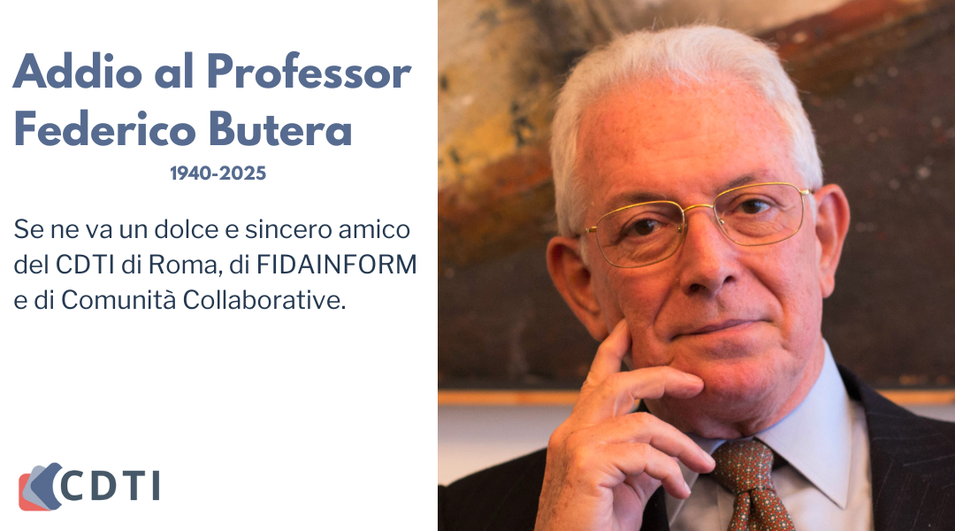 Addio al Professor Federico Butera
