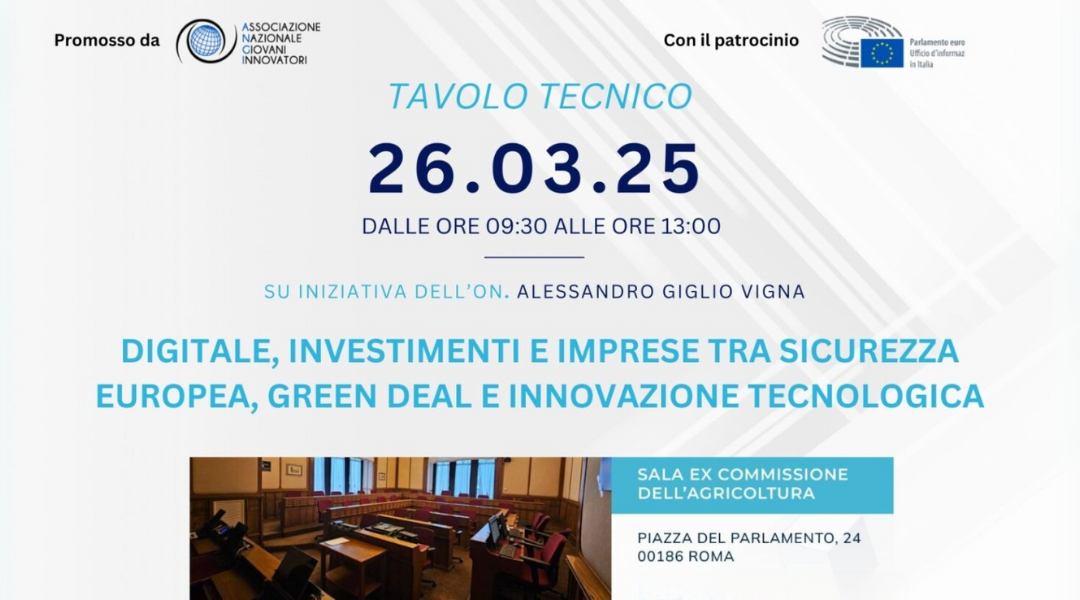 Montecitorio: il CDTI al tavolo tecnico ANGI su digitale e innovazione