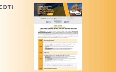 Il CDTI alla Ukraine’s Recovery Conference di Roma